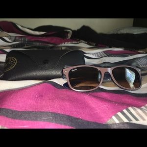 Tannish Brown Ray-Ban Sunglasses